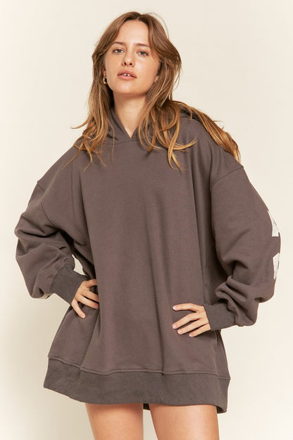 Jade By Jane Plus Size - BE YOUR SELF Sweatshirt with Hoodie