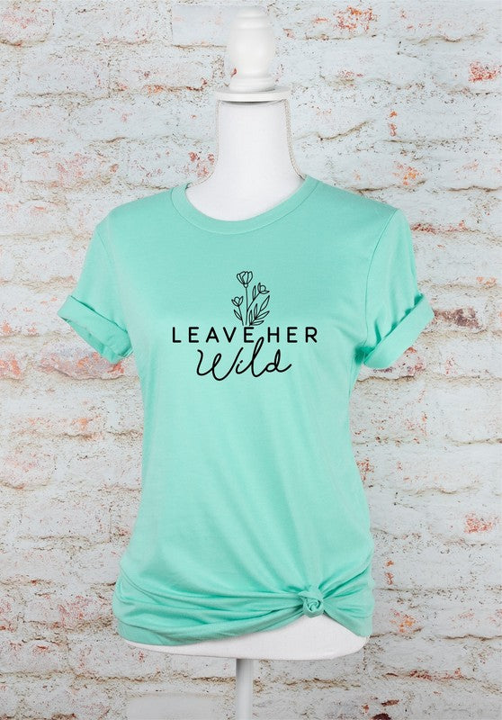 Plus Size - Leave Her Wild Graphic Boutique Tee