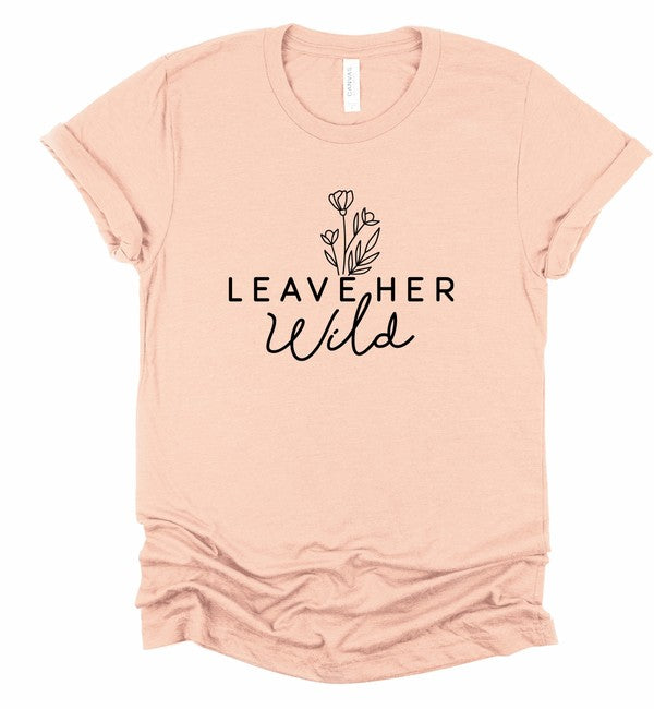 Plus Size - Leave Her Wild Graphic Boutique Tee