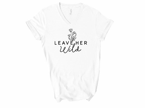 Leave Her Wild Graphic Boutique Tee