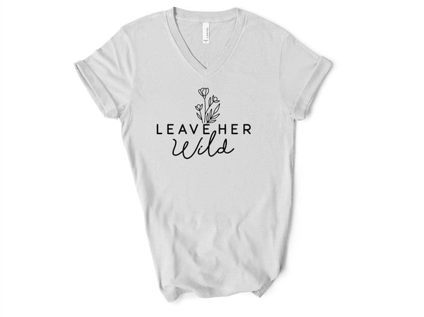 Leave Her Wild Graphic Boutique Tee