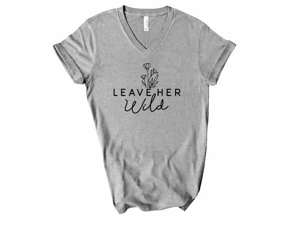 Leave Her Wild Graphic Boutique Tee