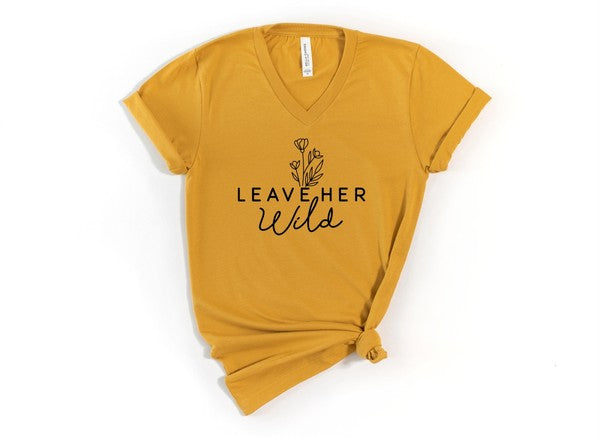 Leave Her Wild Graphic Boutique Tee