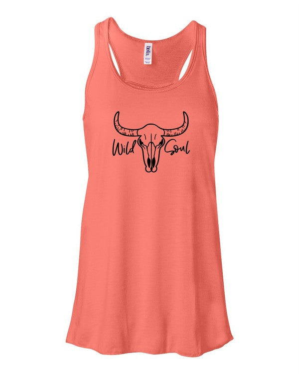 Plus Size - Wild Soul Cattle Graphic Tank