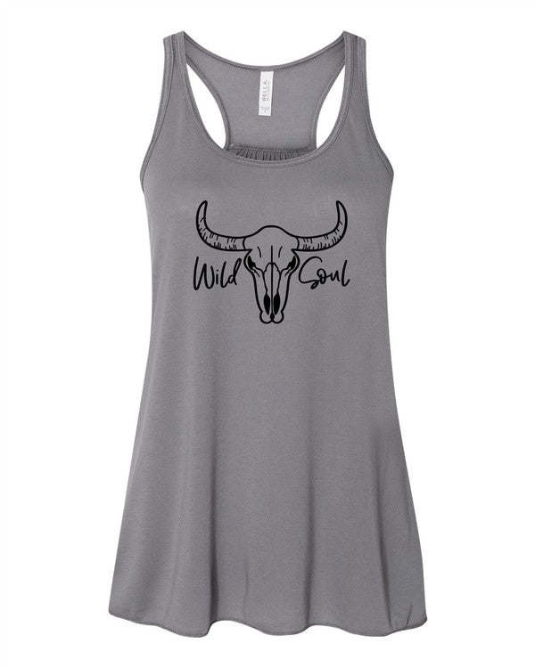 Plus Size - Wild Soul Cattle Graphic Tank