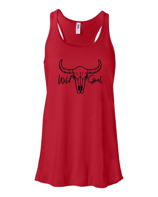 Plus Size - Wild Soul Cattle Graphic Tank