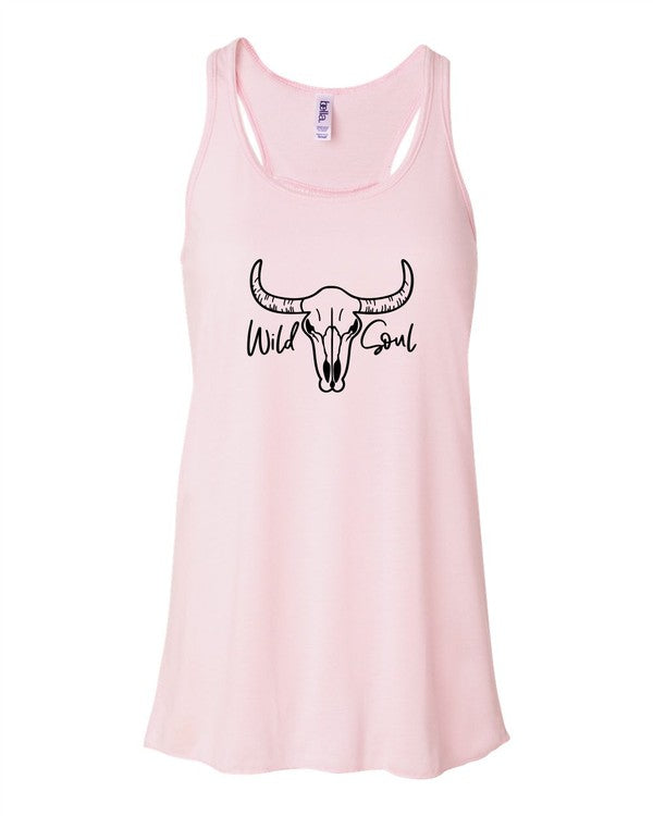 Plus Size - Wild Soul Cattle Graphic Tank