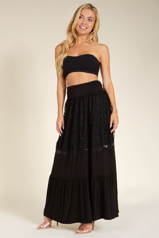 Orange Farm Clothing Kerri Maxi Skirt