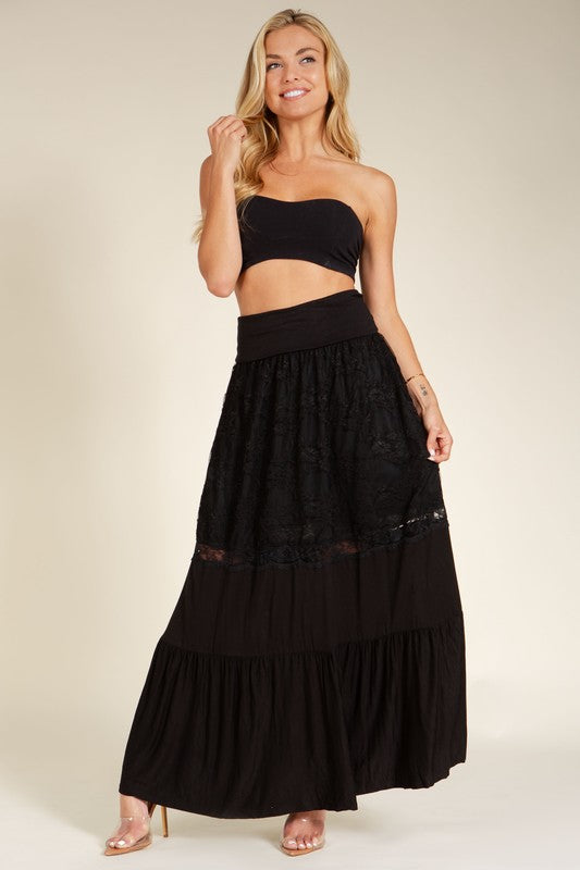 Orange Farm Clothing Kerri Maxi Skirt