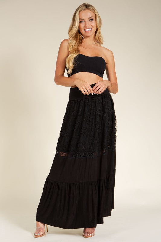 Orange Farm Clothing Kerri Maxi Skirt