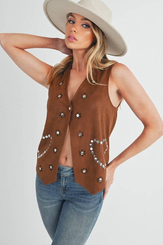 Aemi + Co Western Love Vest