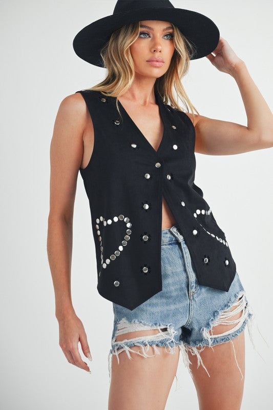 Aemi + Co Western Love Vest