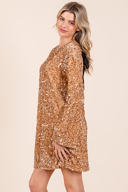 GeeGee - Sequin Cocktail Mini Dress