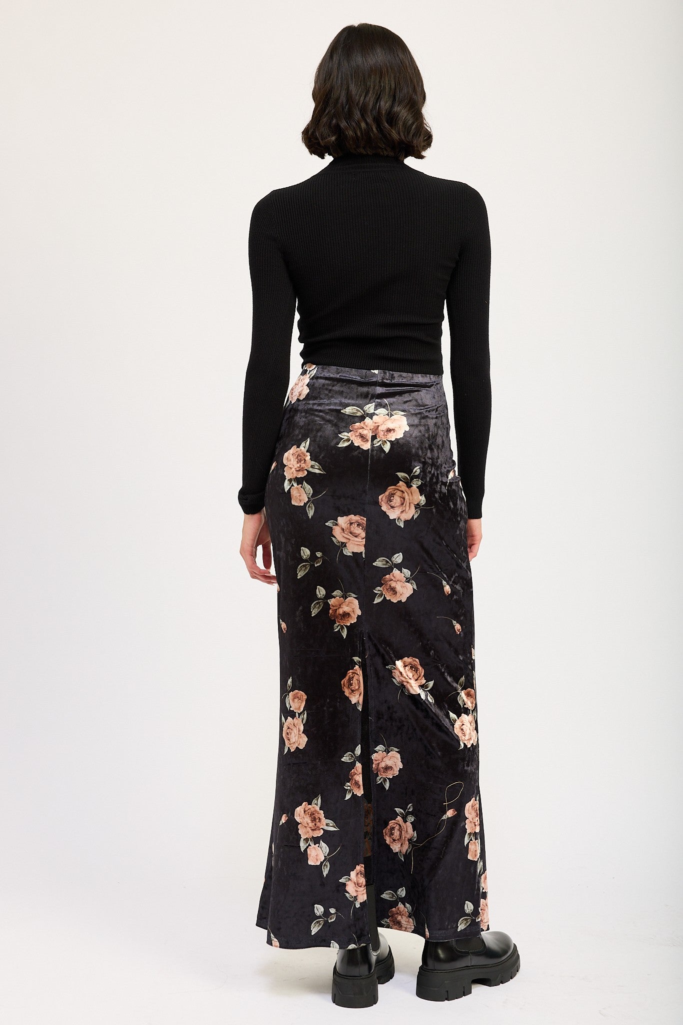 High Waist Maxi Pencil Skirt