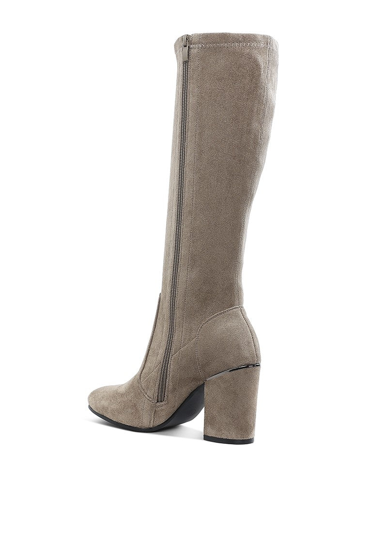 SALONIKI Microfiber Calf Boots