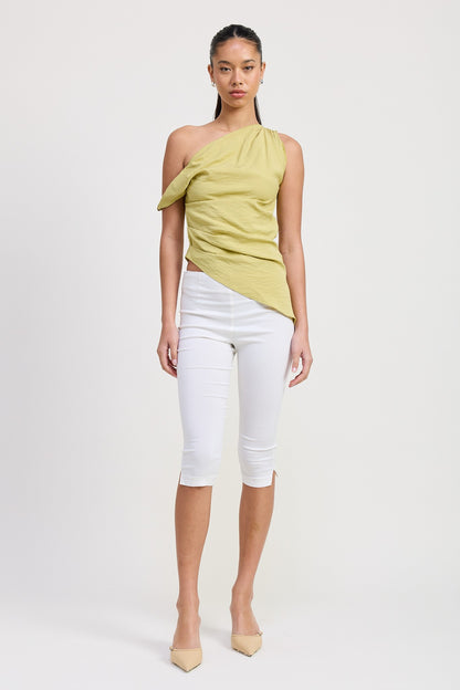 Asymmetrical Shoulder Tunic Top