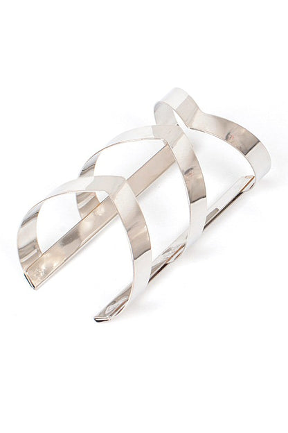 Cut Out Iconic Adjustable Cuff Bangle