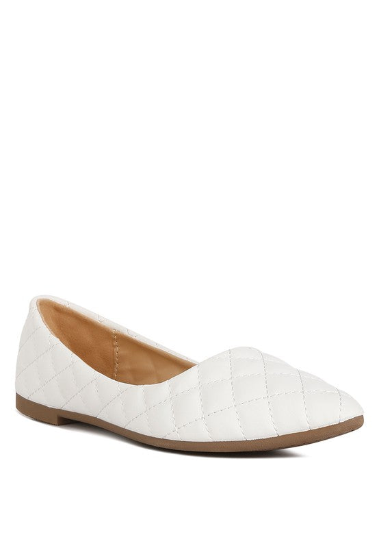 RIKHANI Quilted Ballet Flats