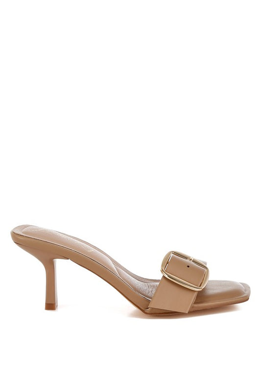 ACACIA Buckle Strap Slip-on Sandals