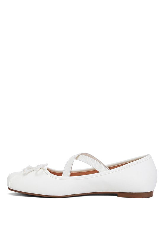 LEINA Recycled Faux Leather Ballet Flats