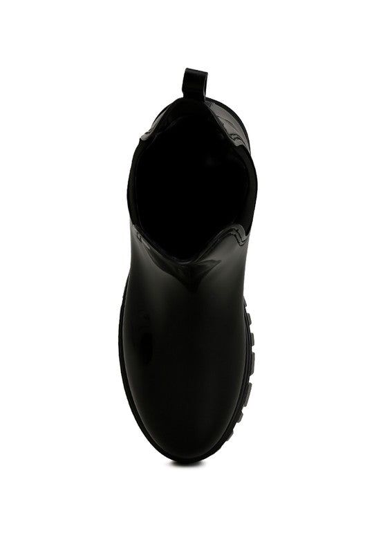 JERICO Chunky Chelsea Rain Boots