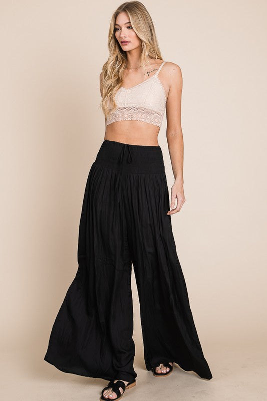 Jade By Jane Plus Size - Ruche Waisted Resort Pants