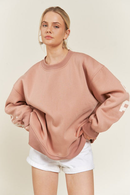 Jade By Jane Plus Size-Be Yourself Sweatshirt