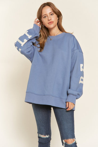 Jade By Jane Plus Size-Be Yourself Sweatshirt