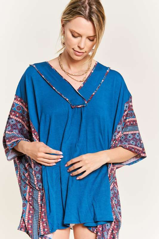 Bohemian Poncho Tunic