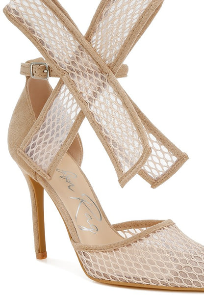 REGENTA Big Bow Detail Stiletto Sandals