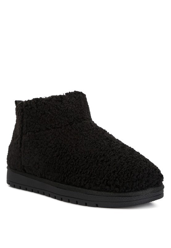 ANATOLE Fleece Exterior Fluffy Boots