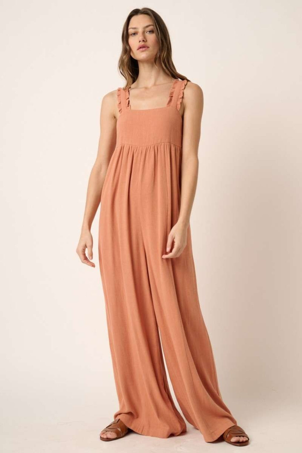 Mittoshop Wide Leg Jumpsuit