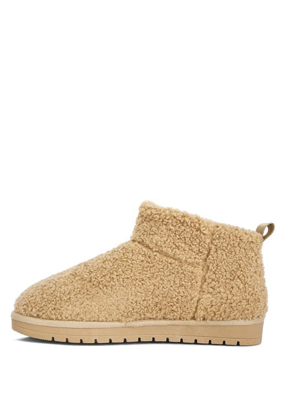 ANATOLE Fleece Exterior Fluffy Boots