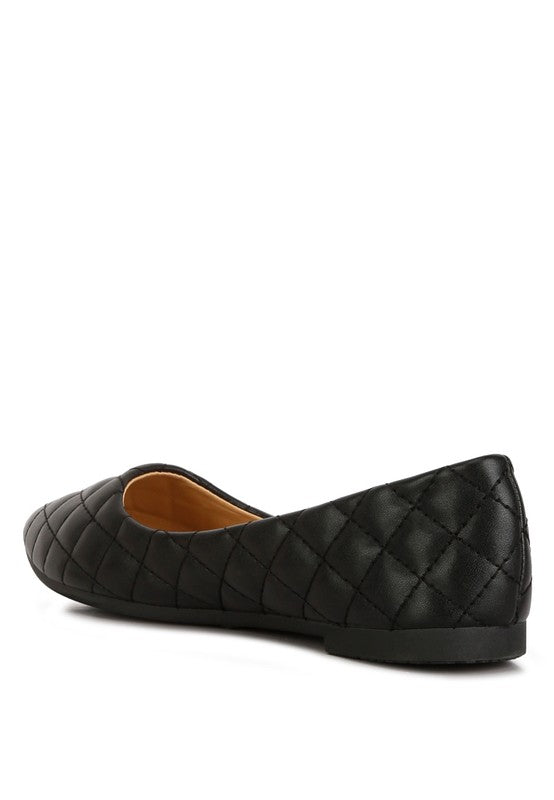 RIKHANI Quilted Ballet Flats