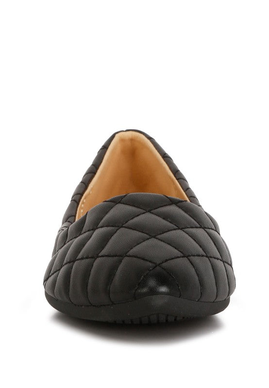 RIKHANI Quilted Ballet Flats