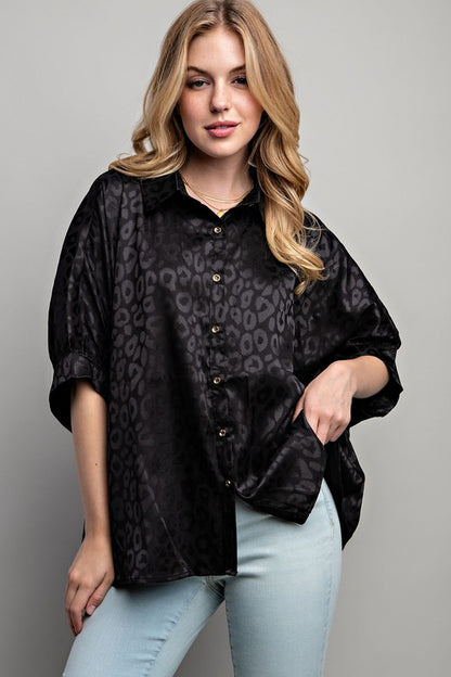 Sweet Generis - Satin Print Shirt