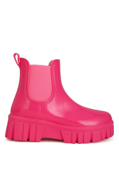 JERICO Chunky Chelsea Rain Boots