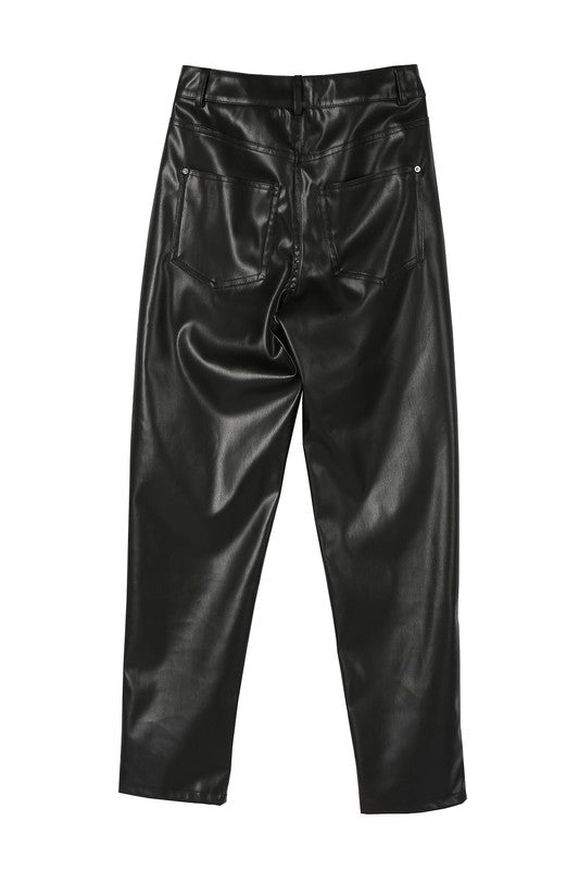 Lilou Vegan Leather Pants