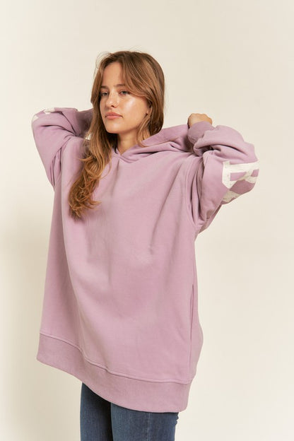 Jade By Jane Plus Size - BE YOUR SELF Sweatshirt with Hoodie