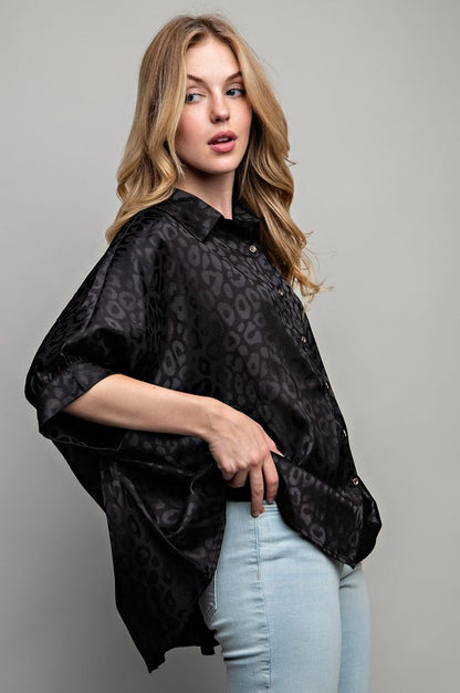 Sweet Generis - Satin Print Shirt