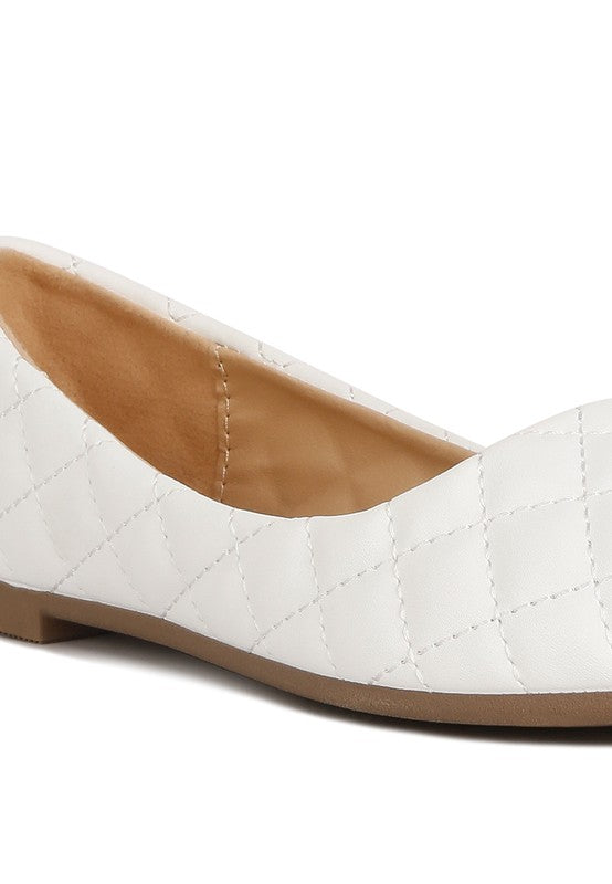 RIKHANI Quilted Ballet Flats