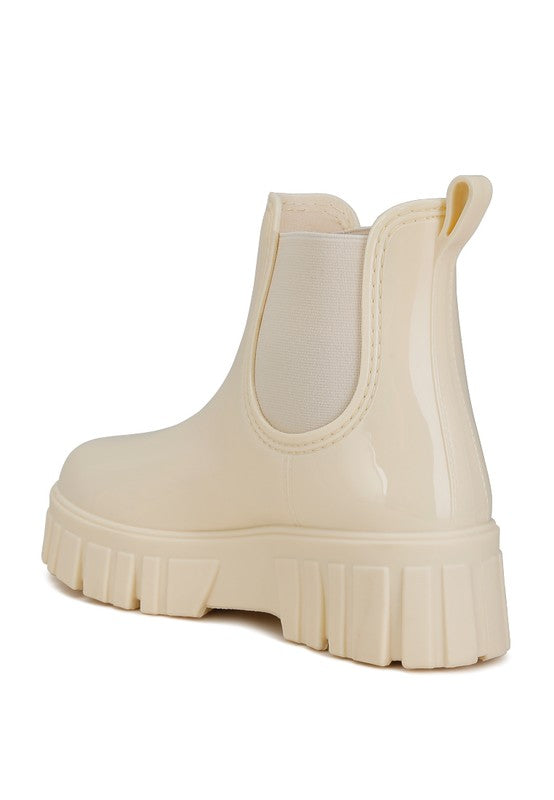 JERICO Chunky Chelsea Rain Boots