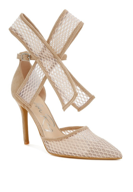 REGENTA Big Bow Detail Stiletto Sandals