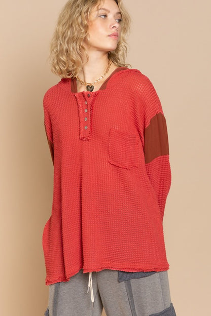 POL Bell Sleeve Oversized Sweater