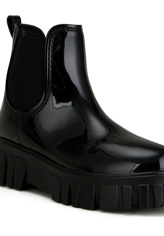 JERICO Chunky Chelsea Rain Boots