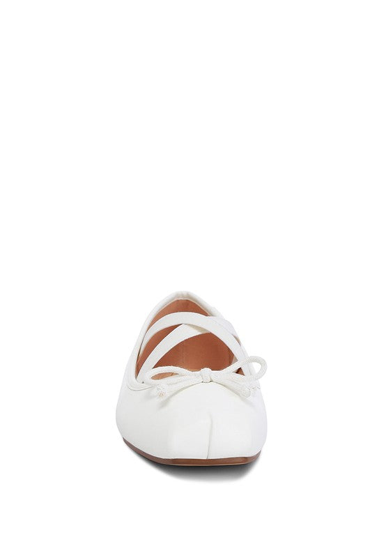 LEINA Recycled Faux Leather Ballet Flats