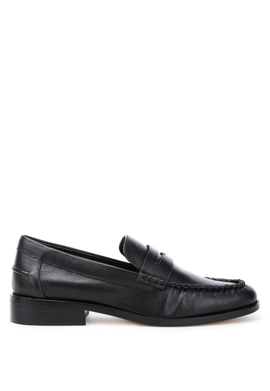 PLAVIA Genuine Leather Loafers