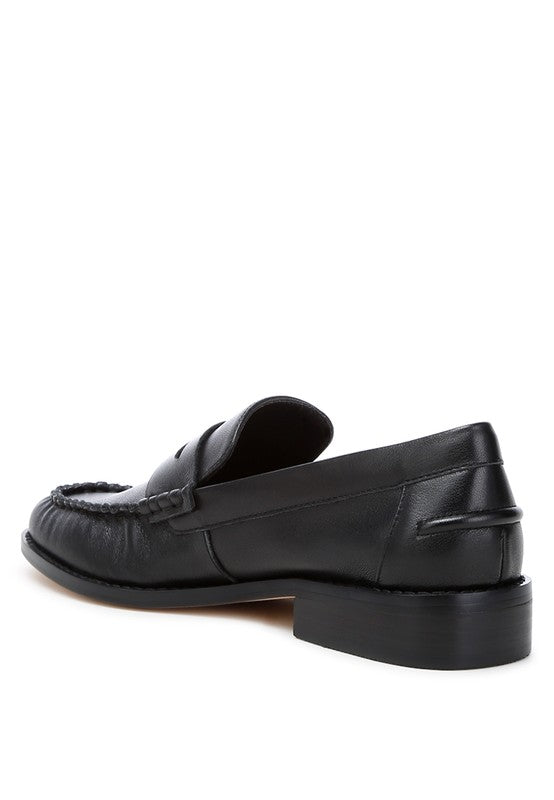 PLAVIA Genuine Leather Loafers