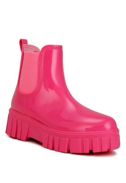 JERICO Chunky Chelsea Rain Boots