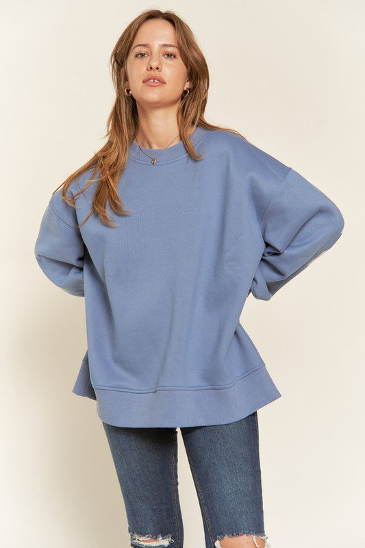 Jade By Jane Plus Size-Be Yourself Sweatshirt